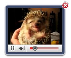 how to put effects on facebook video Jquery Video Overlay